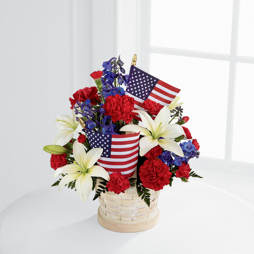 American Glory Bouquet – Harpers House Of Flowers, Goldsboro NC