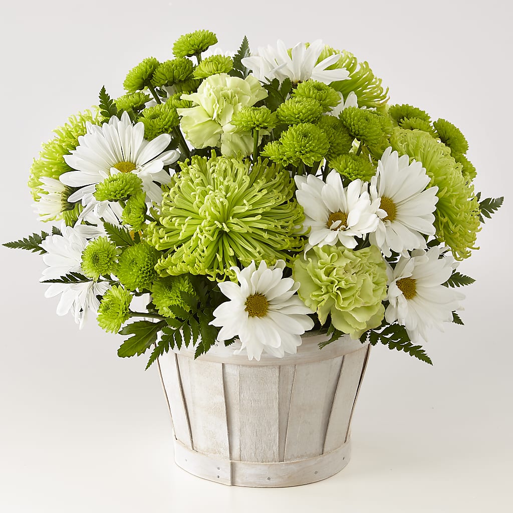 Lucky Charm Basket (Standard) – Harpers House Of Flowers, Goldsboro NC