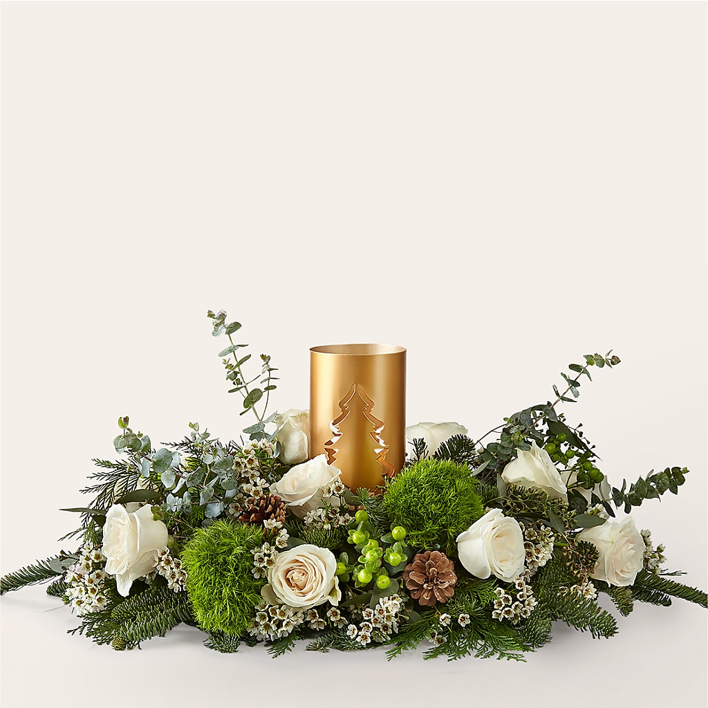 Chestnuts Roasting Centerpiece – Harpers House Of Flowers, Goldsboro NC