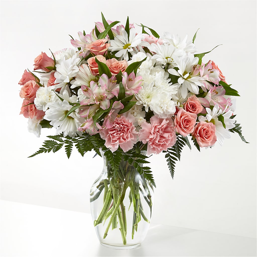 Blush Crush Bouquet – Harpers House Of Flowers, Goldsboro NC