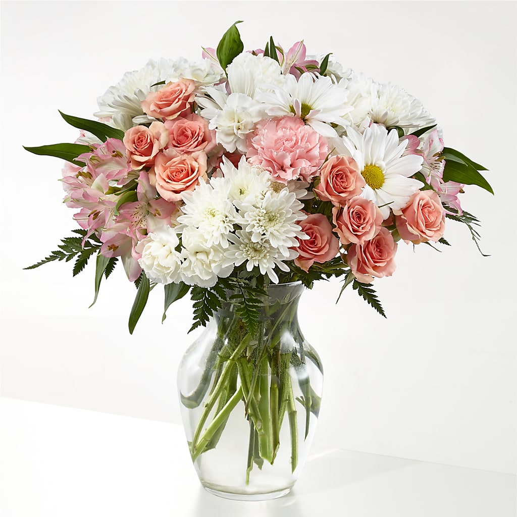 Blush Crush Bouquet – Harpers House Of Flowers, Goldsboro NC