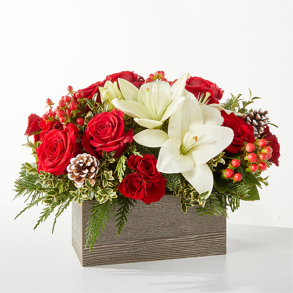 Snowy Wonderland Bouquet – Harpers House Of Flowers, Goldsboro NC