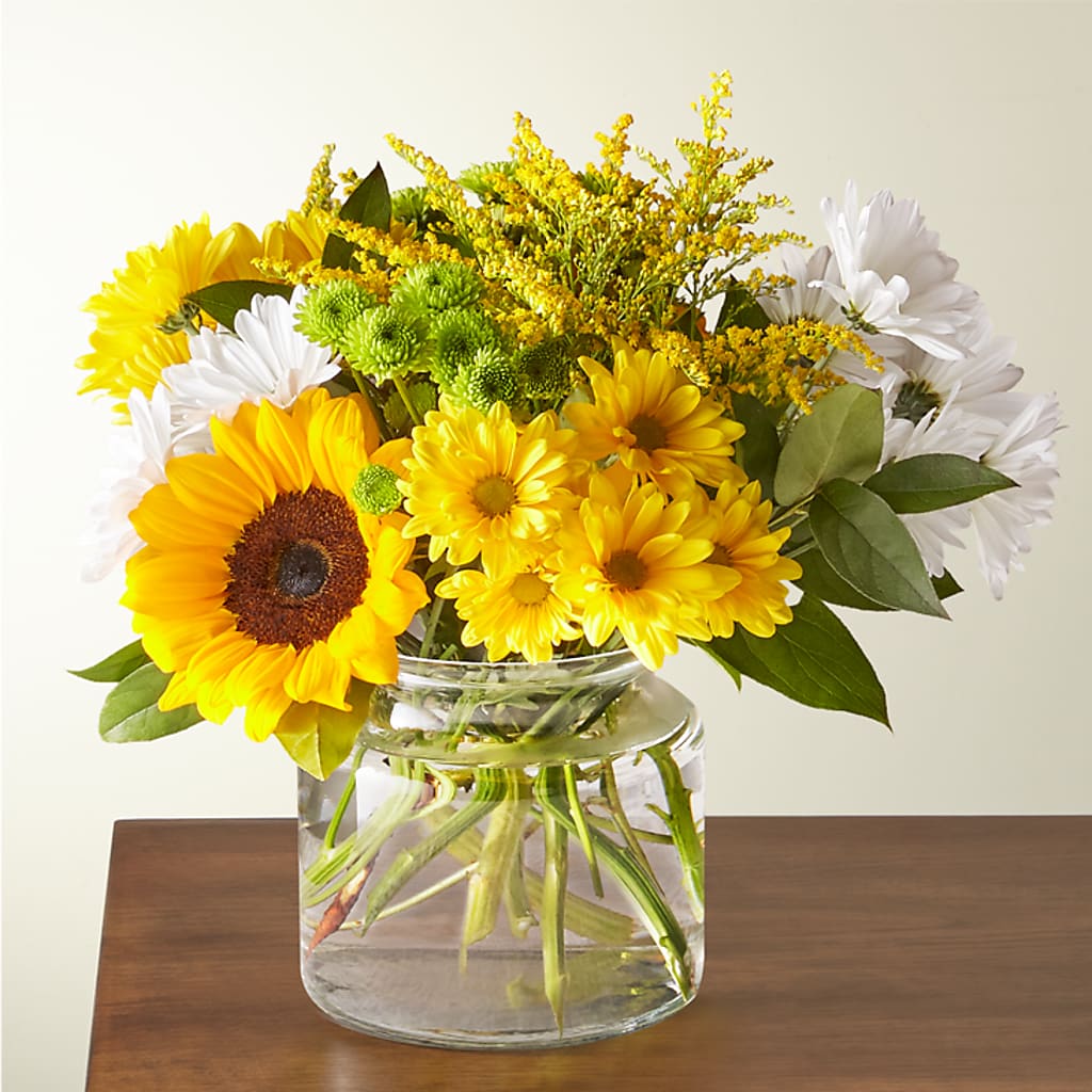 Hello Sunshine Bouquet – Harpers House Of Flowers, Goldsboro NC