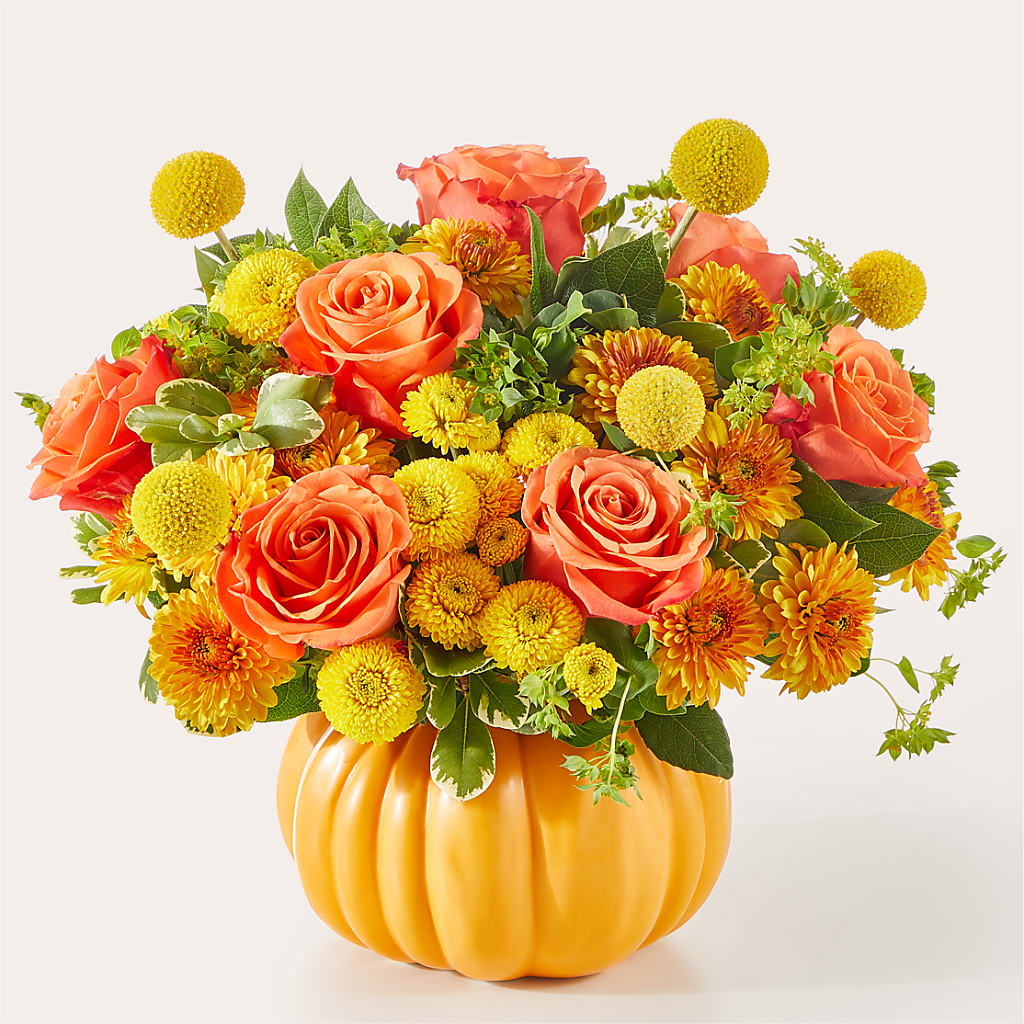 Gourdgeous Pumpkin – Harpers House Of Flowers, Goldsboro NC
