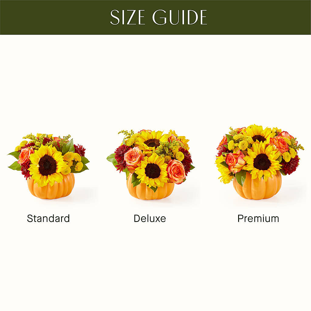 Golden Gourd Pumpkin Bouquet – Harpers House Of Flowers, Goldsboro NC