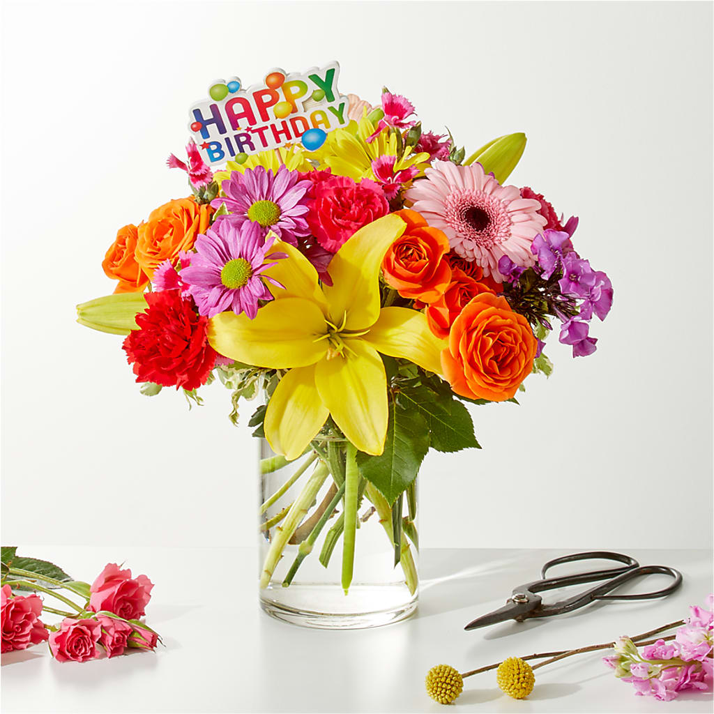 Cue the Confetti - A Florist Original – Harpers House Of Flowers, Goldsboro NC