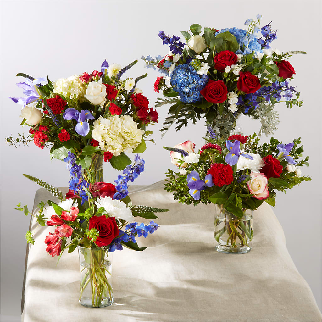 Star Spangled - A Florist Original – Harpers House Of Flowers, Goldsboro NC