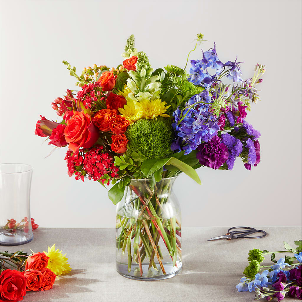 Summer Spectra - A Florist Original – Harpers House Of Flowers, Goldsboro NC