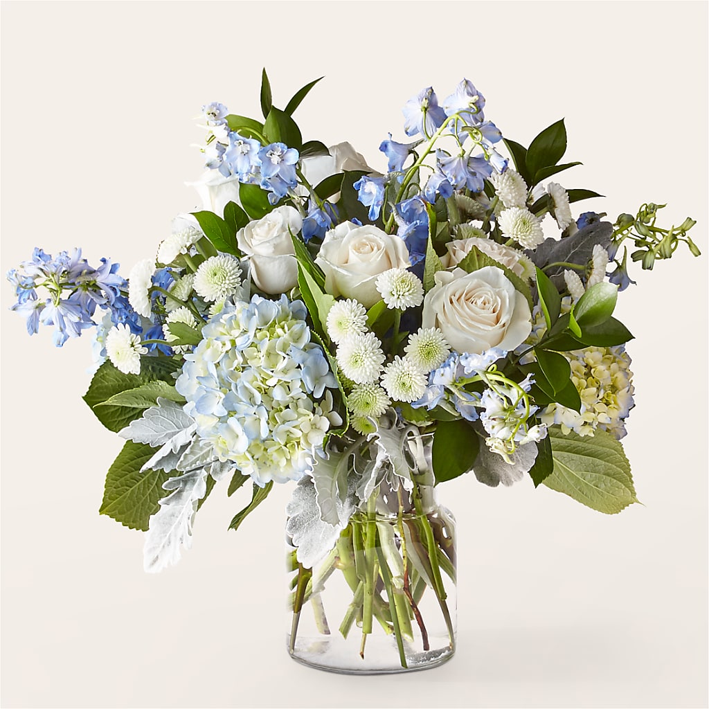 Clear Skies Bouquet – Harpers House Of Flowers, Goldsboro NC