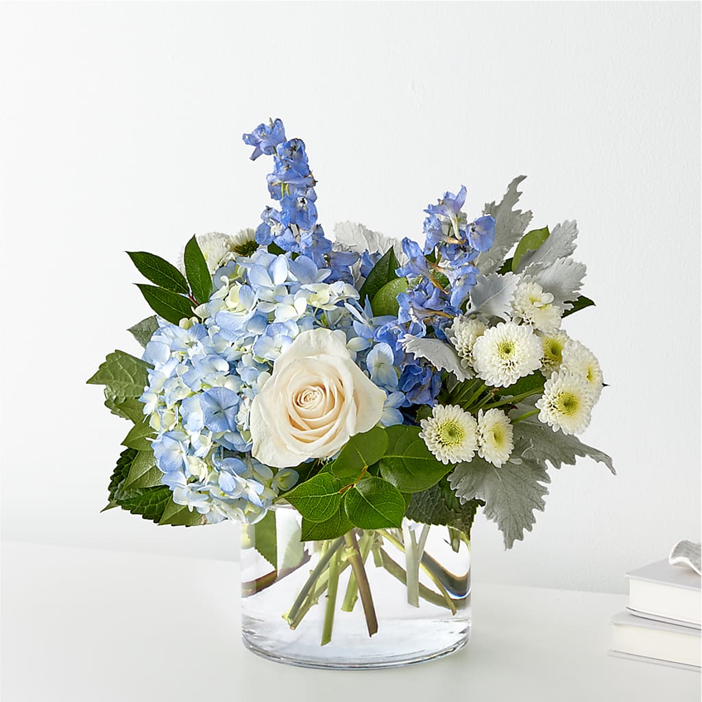 Clear Skies Bouquet – Harpers House Of Flowers, Goldsboro NC