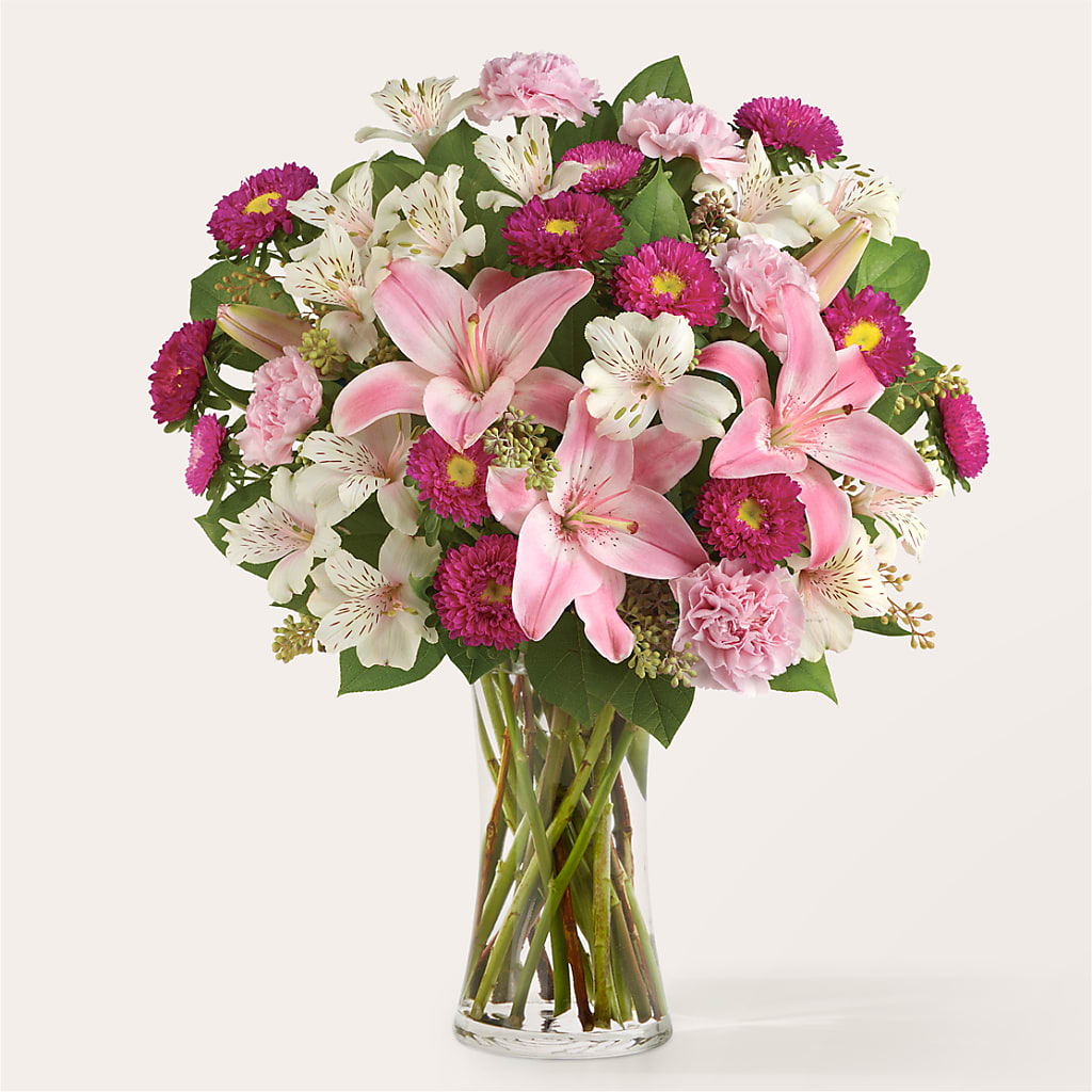 Feeling Fuchsia Bouquet – Harpers House Of Flowers, Goldsboro NC