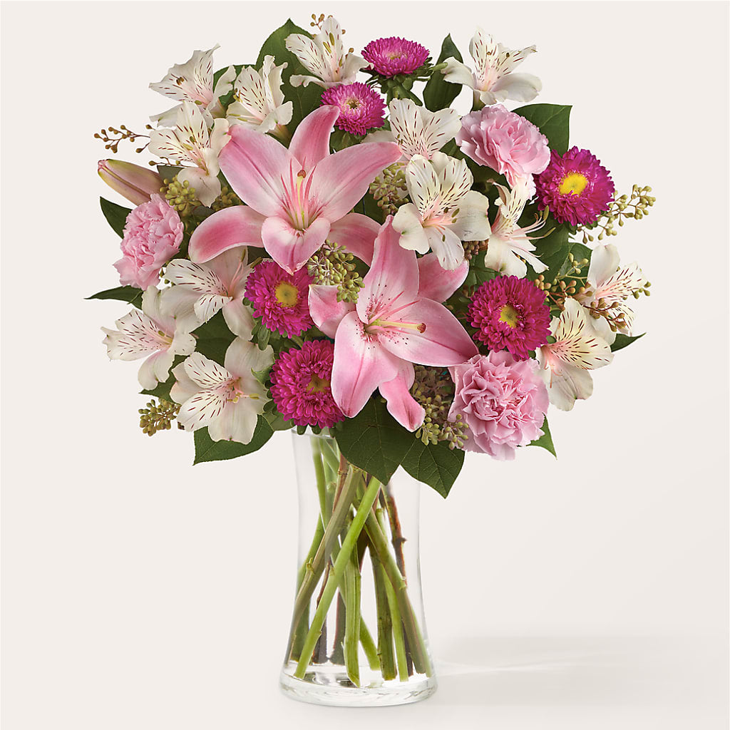 Feeling Fuchsia Bouquet – Harpers House Of Flowers, Goldsboro NC