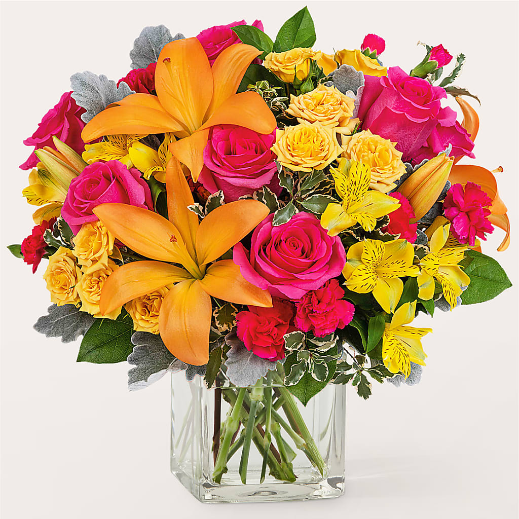 To the Tropics Bouquet – Harpers House Of Flowers, Goldsboro NC