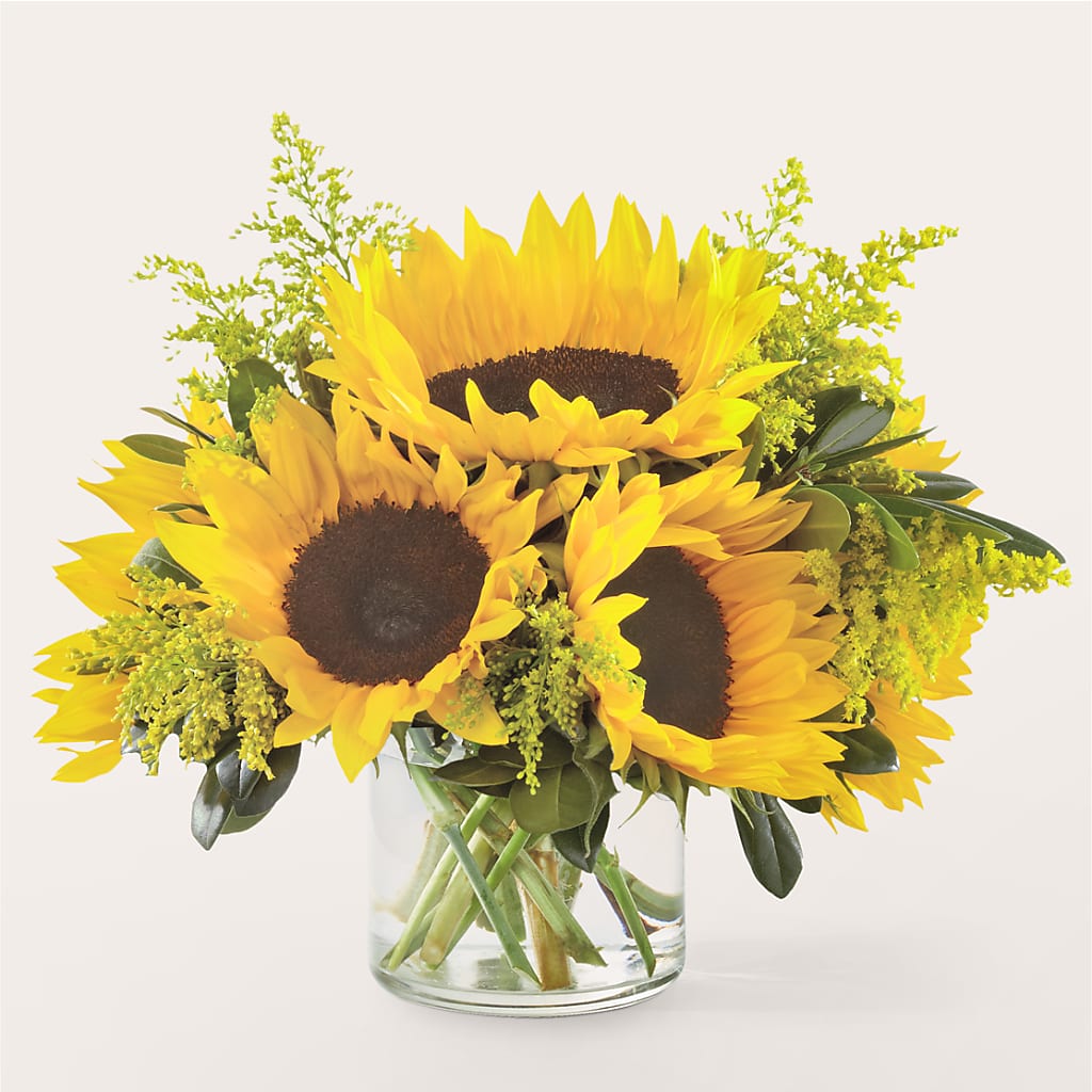 Beaming Sunflower Bouquet – Harpers House Of Flowers, Goldsboro NC