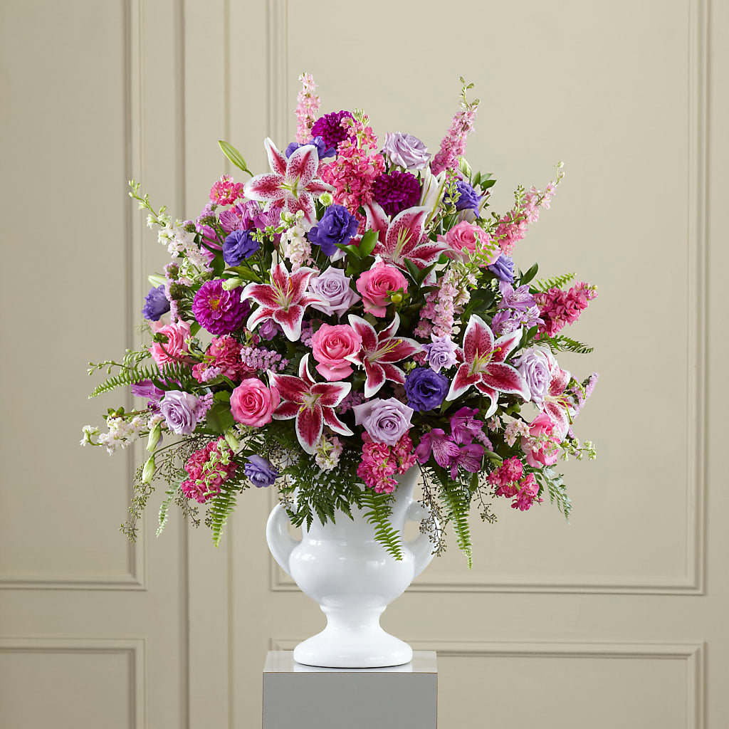 Peaceful Tribute Arrangement – Harpers House Of Flowers, Goldsboro NC