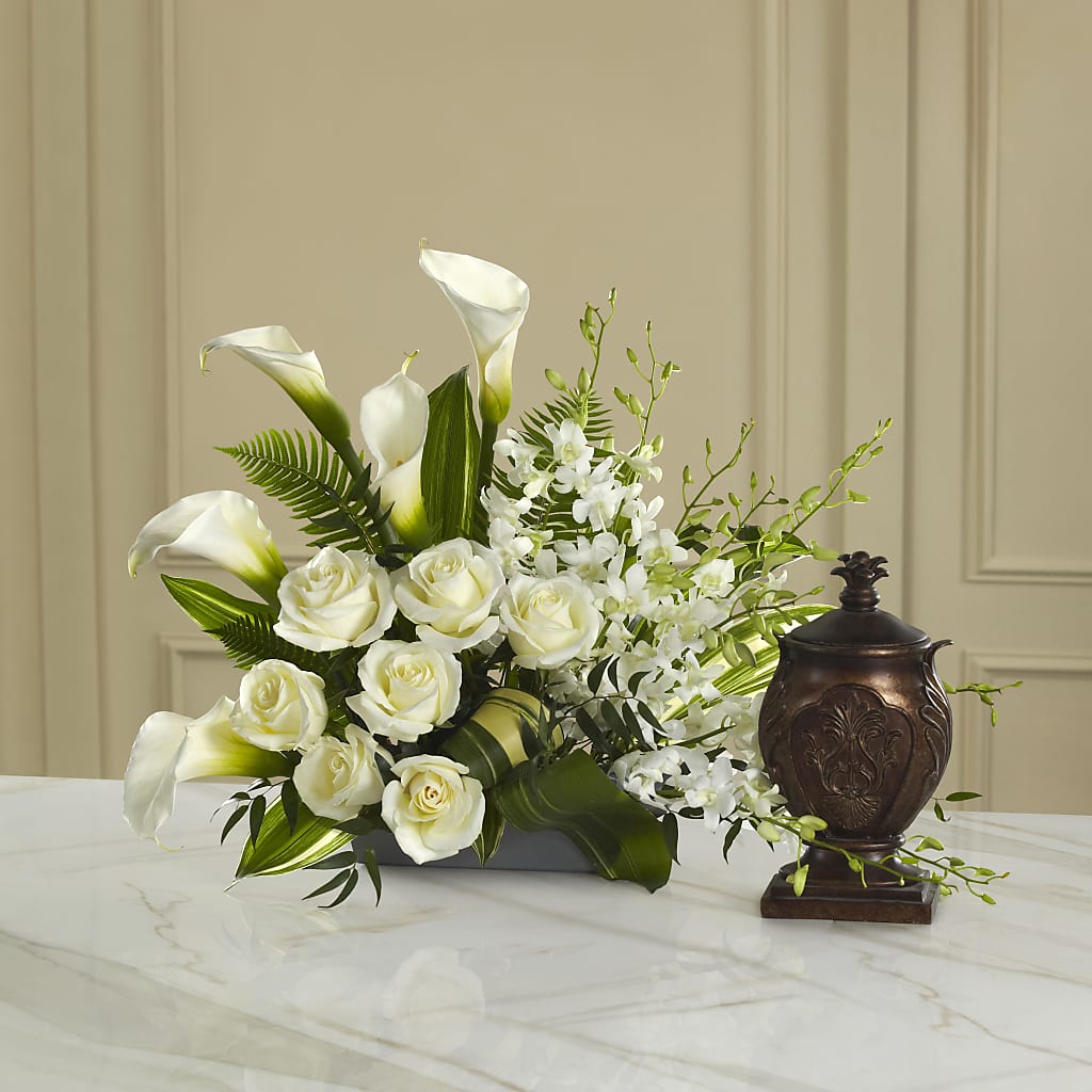 At Peace Arrangement – Harpers House Of Flowers, Goldsboro NC