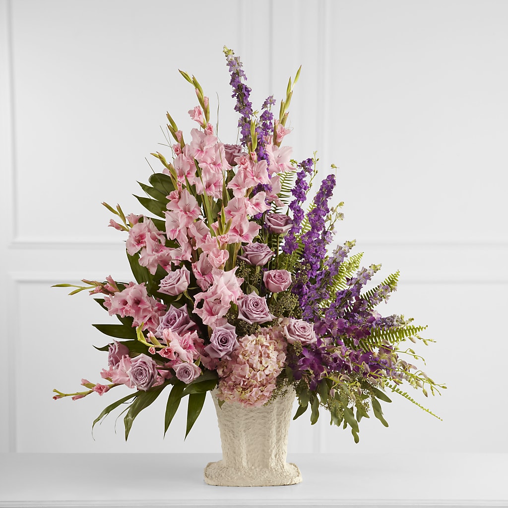 Flowing Garden Arrangement – Harpers House Of Flowers, Goldsboro NC