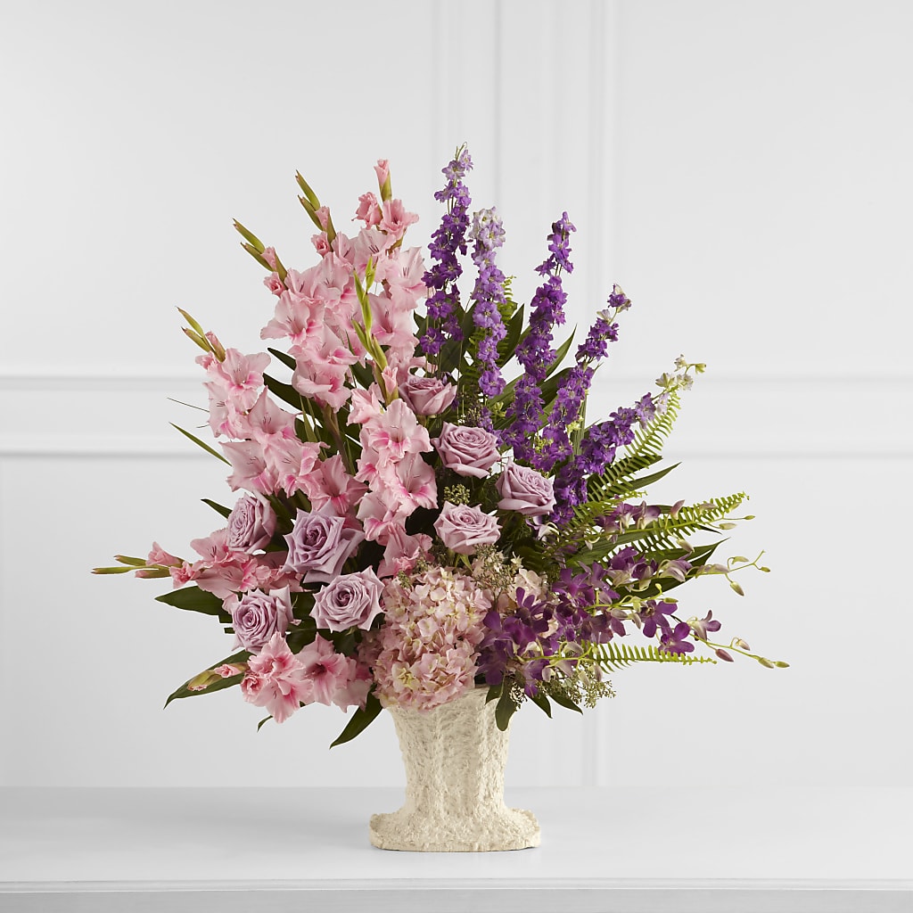 Flowing Garden Arrangement – Harpers House Of Flowers, Goldsboro NC