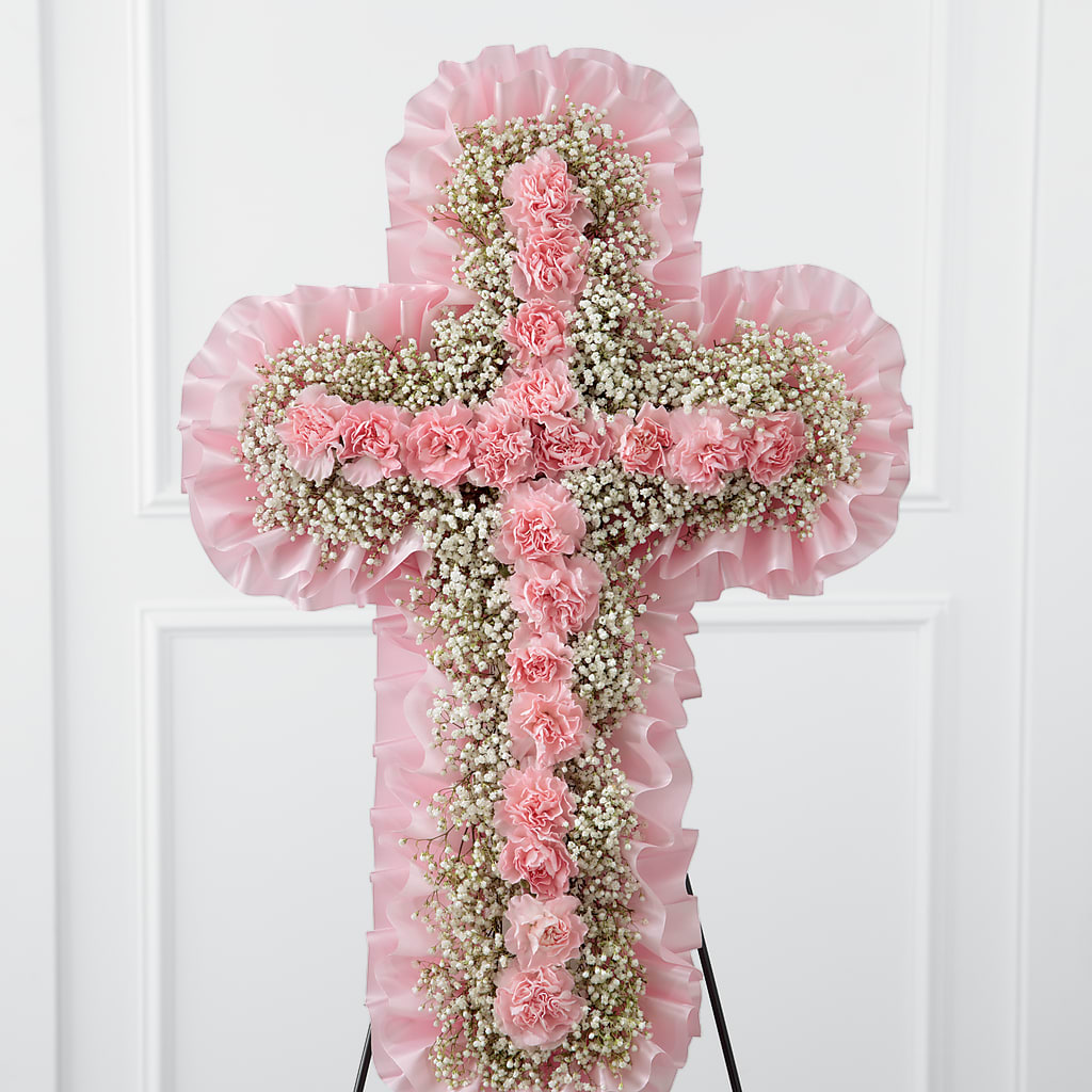 Angel's Cross Easel – Harpers House Of Flowers, Goldsboro NC