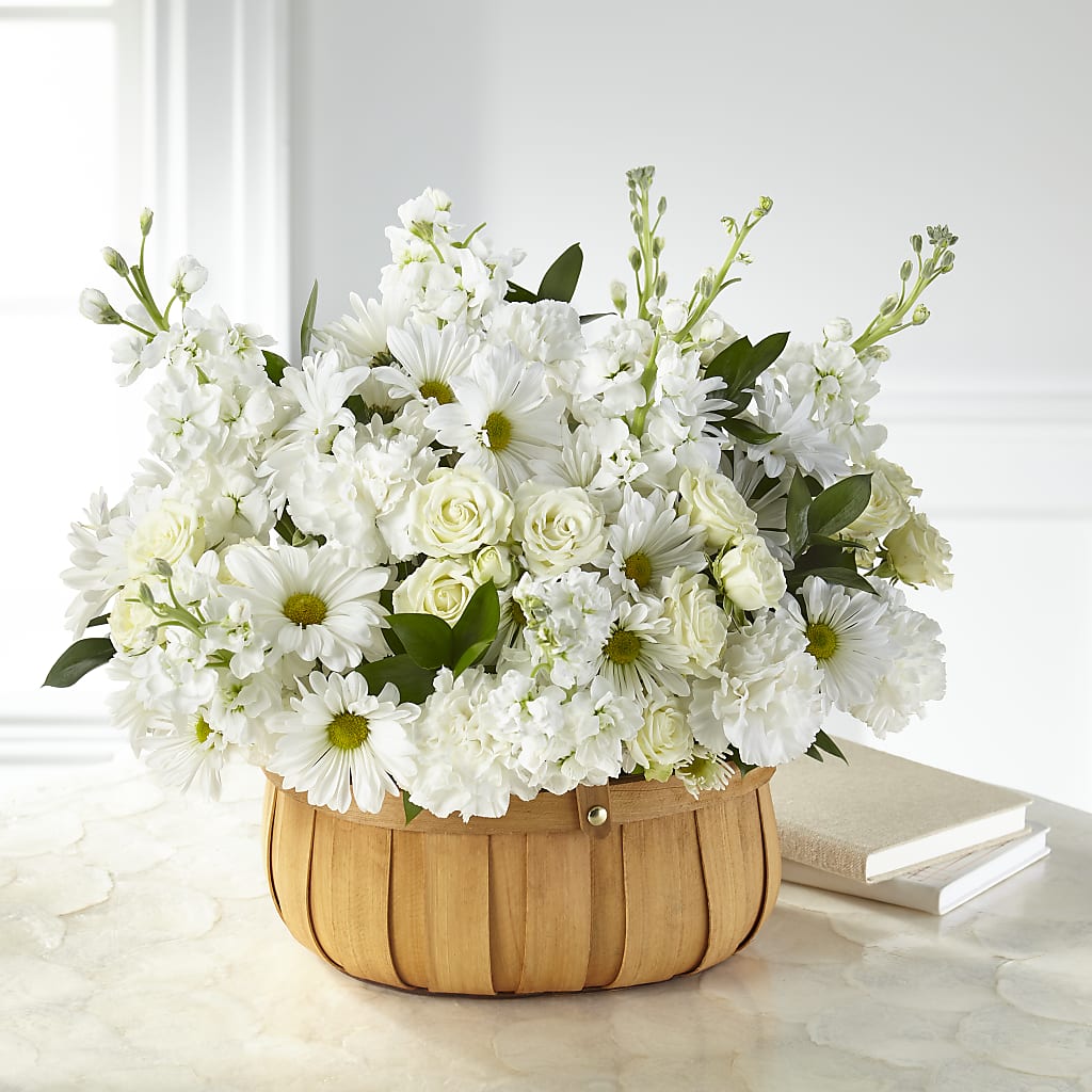 Graceful Garden Basket – Harpers House Of Flowers, Goldsboro NC