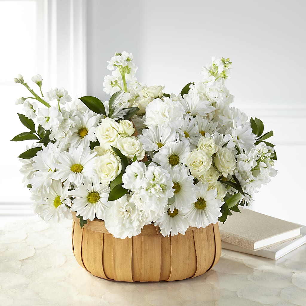Graceful Garden Basket – Harpers House Of Flowers, Goldsboro NC