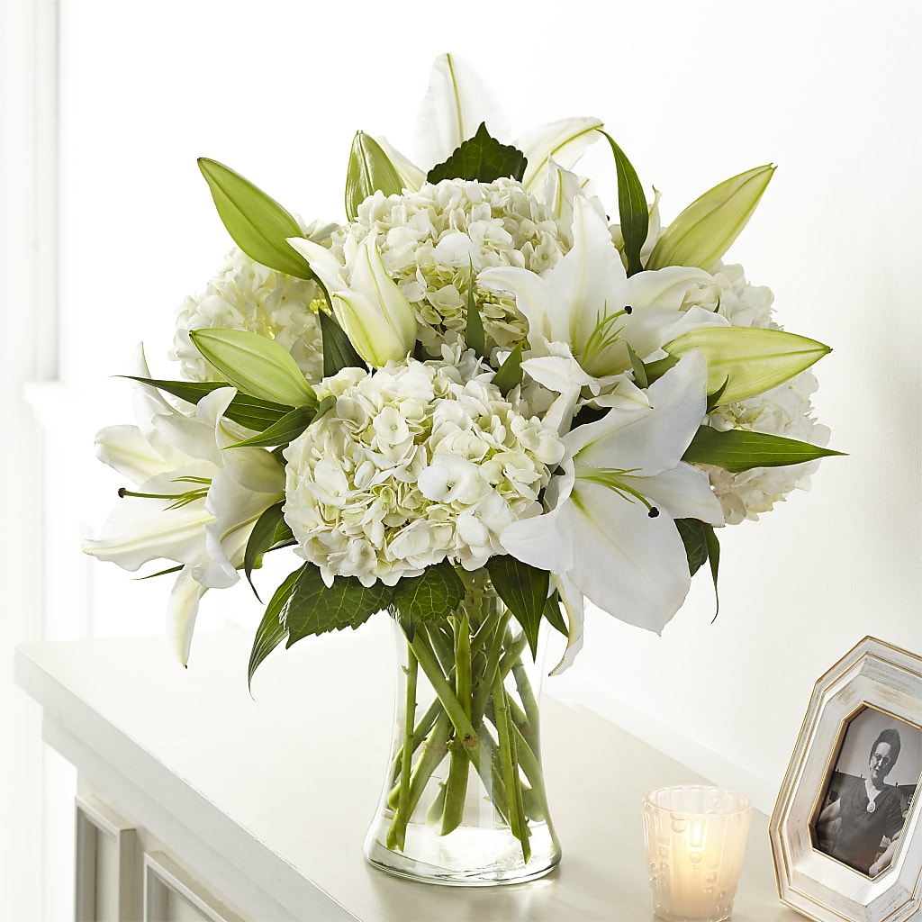 Compassionate Lily Bouquet – Harpers House Of Flowers, Goldsboro NC