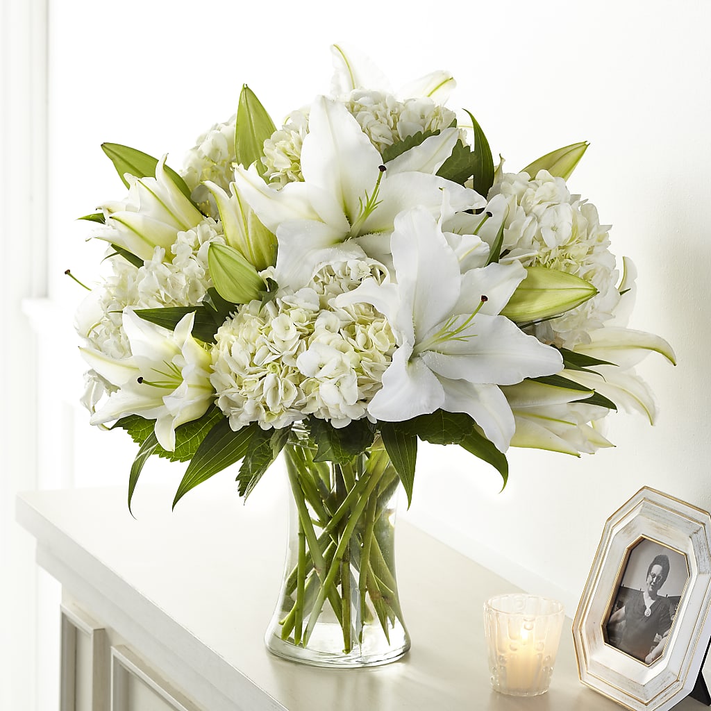 Compassionate Lily Bouquet – Harpers House Of Flowers, Goldsboro NC