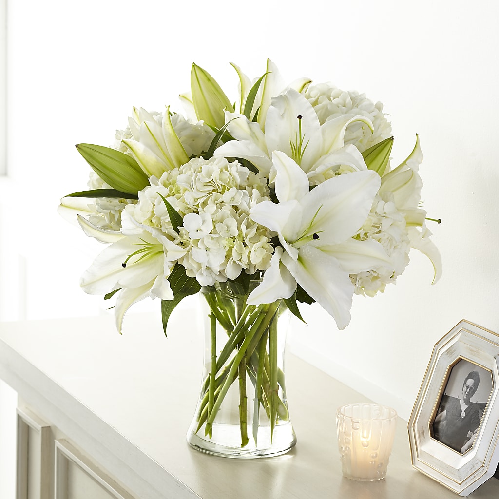 Compassionate Lily Bouquet – Harpers House Of Flowers, Goldsboro NC