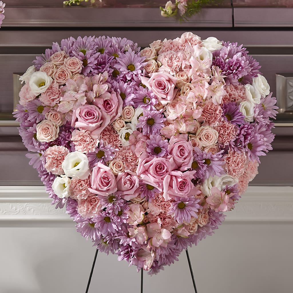 Heaven's Light Heart – Harpers House Of Flowers, Goldsboro NC