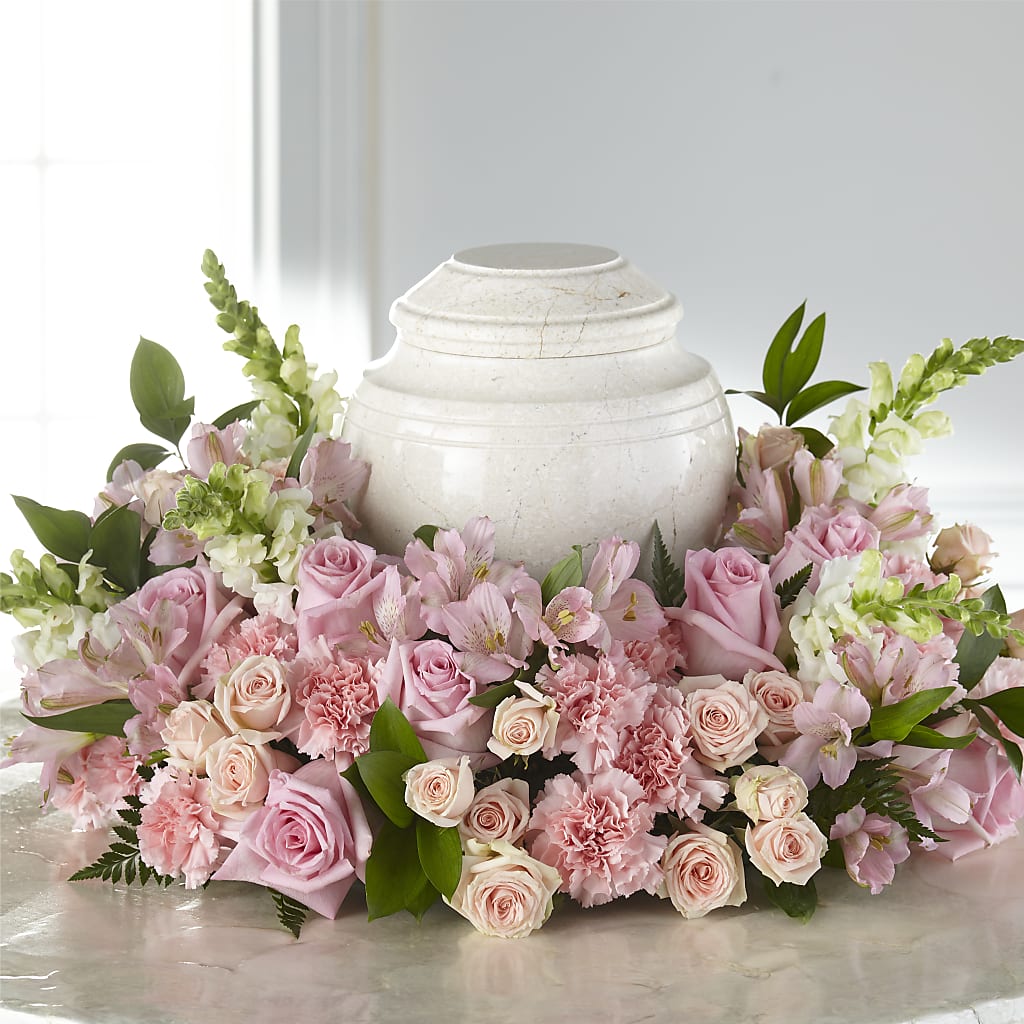 Blooms of Hope Cremation Adornment – Harpers House Of Flowers, Goldsboro NC