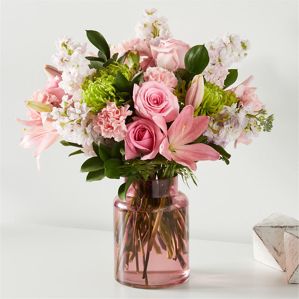 Pretty in Pink Bouquet – Harpers House Of Flowers, Goldsboro NC