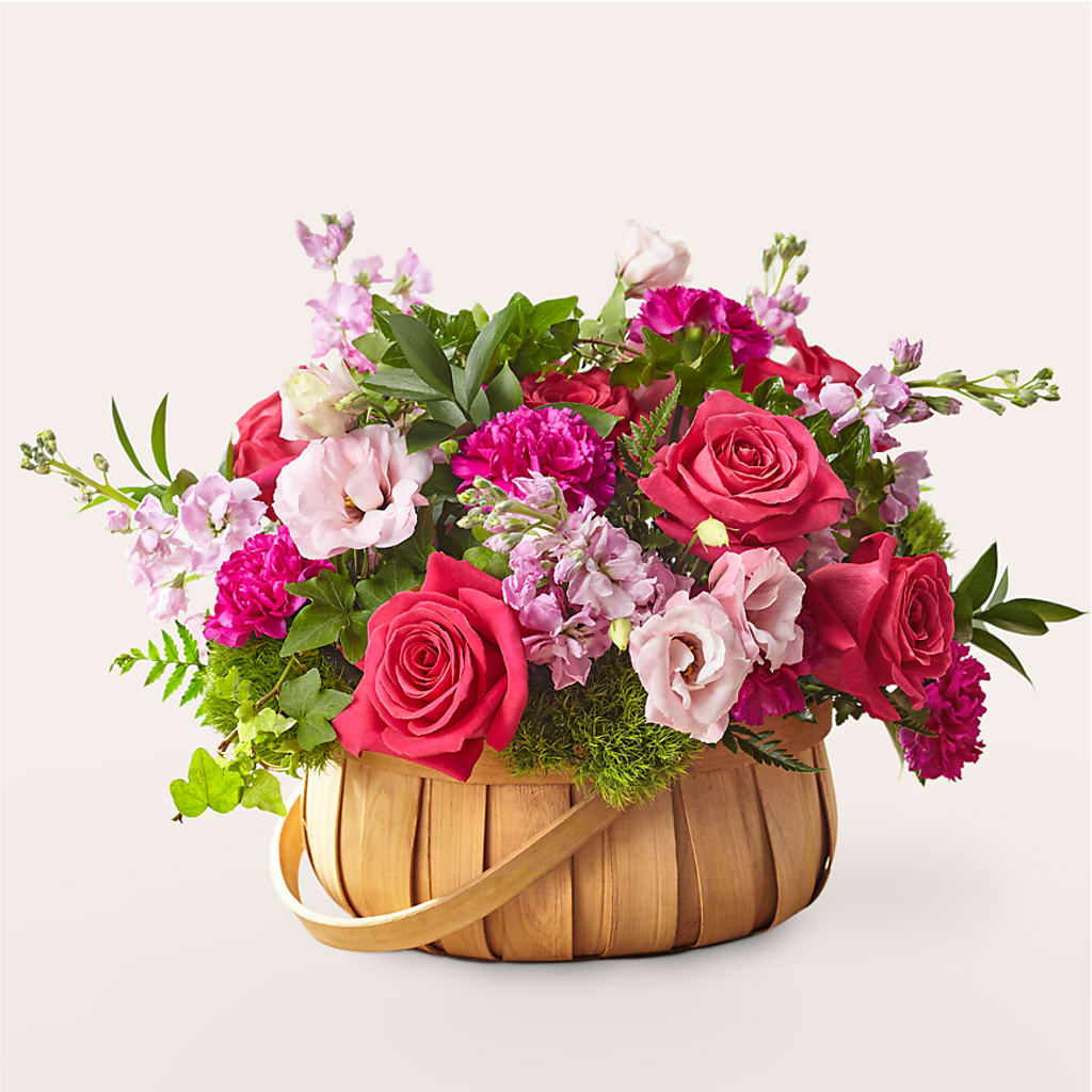 Radiance in Bloom Basket – Harpers House Of Flowers, Goldsboro NC