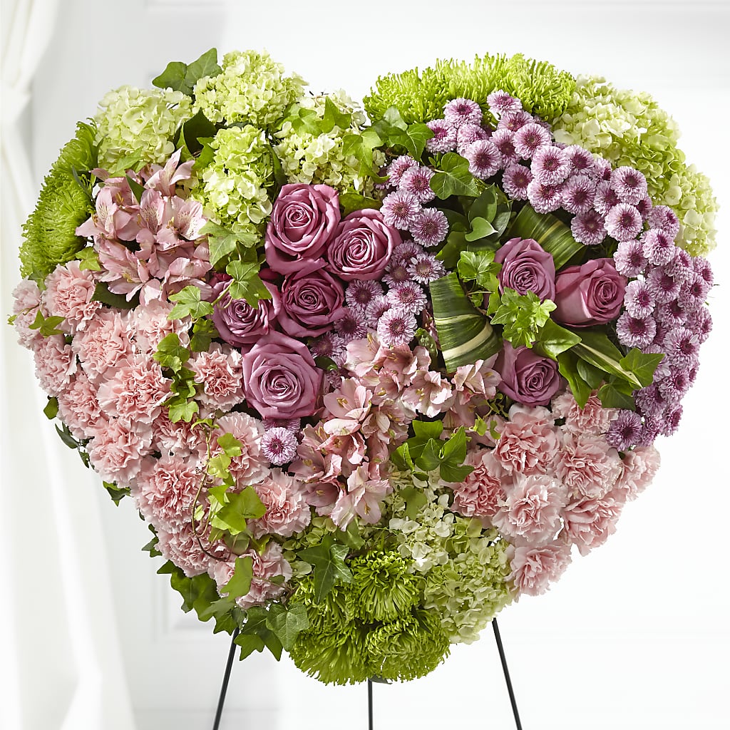Heartwarming Standing Heart – Harpers House Of Flowers, Goldsboro NC
