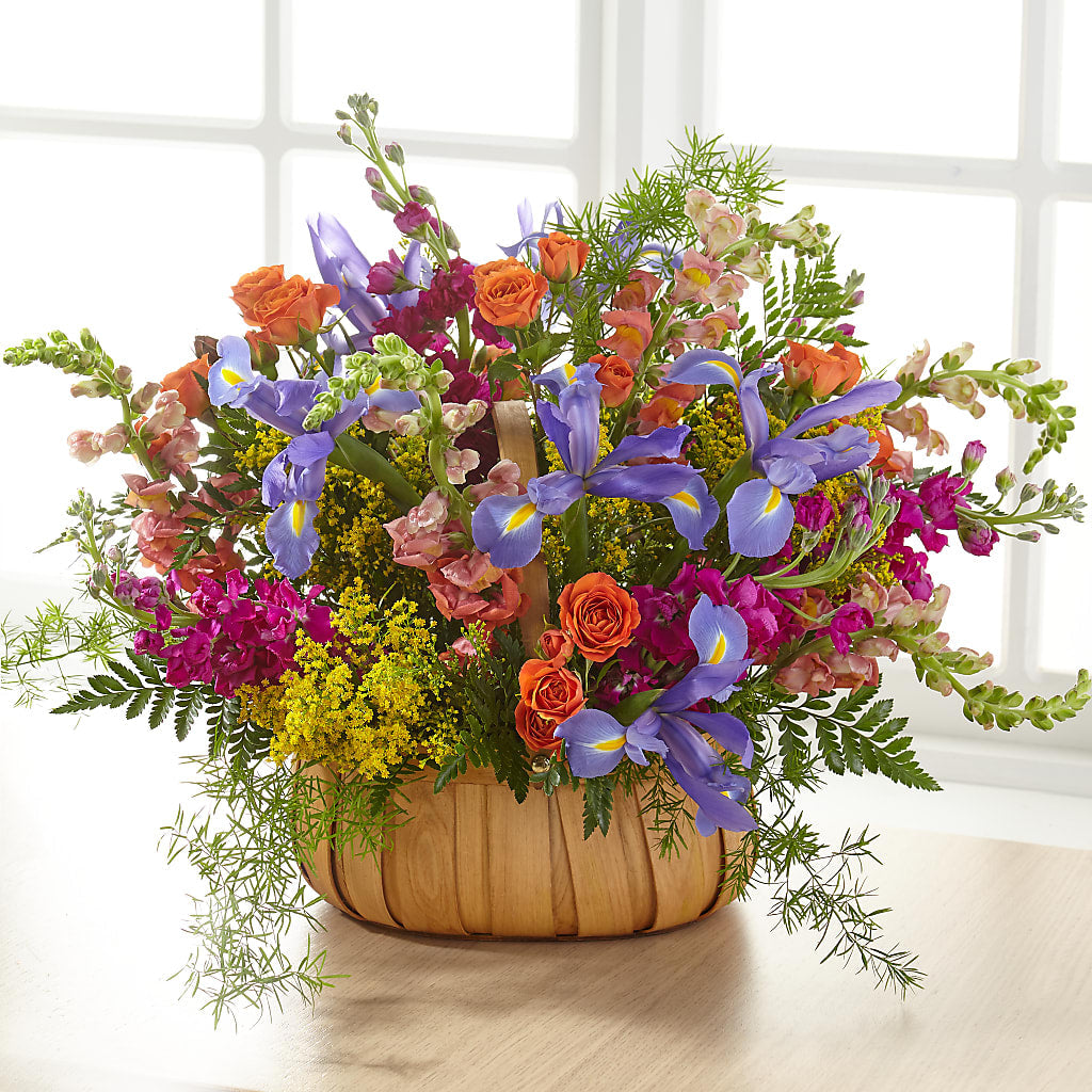 Garden of Life Basket – Harpers House Of Flowers, Goldsboro NC