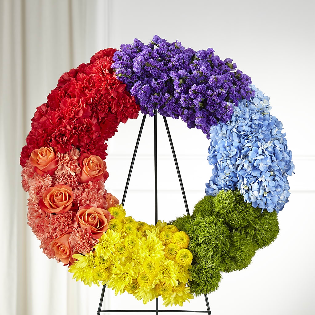 Circle of Love Wreath – Harpers House Of Flowers, Goldsboro NC