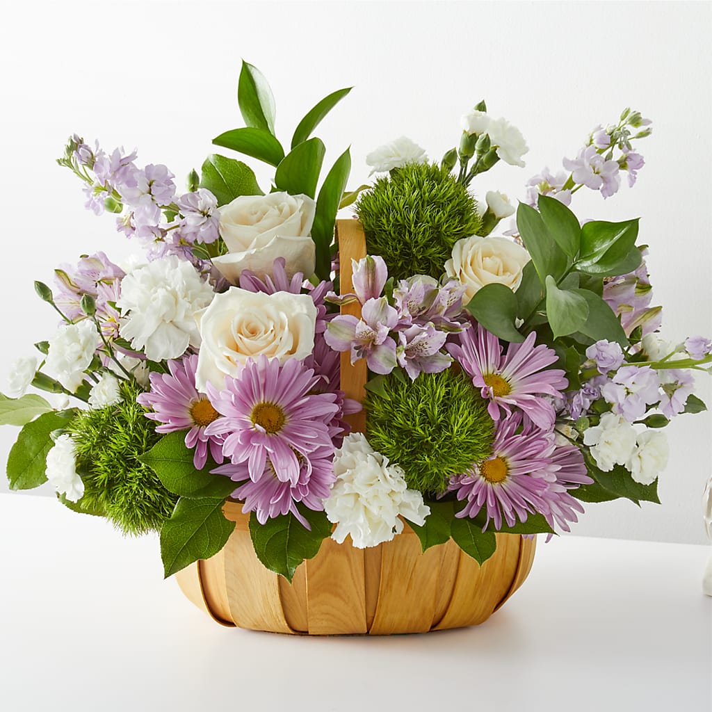 Peace & Love Basket – Harpers House Of Flowers, Goldsboro NC