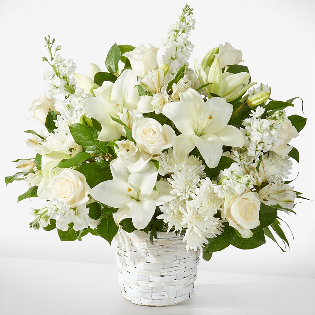 Peaceful Reflections Arrangement – Harpers House Of Flowers, Goldsboro NC