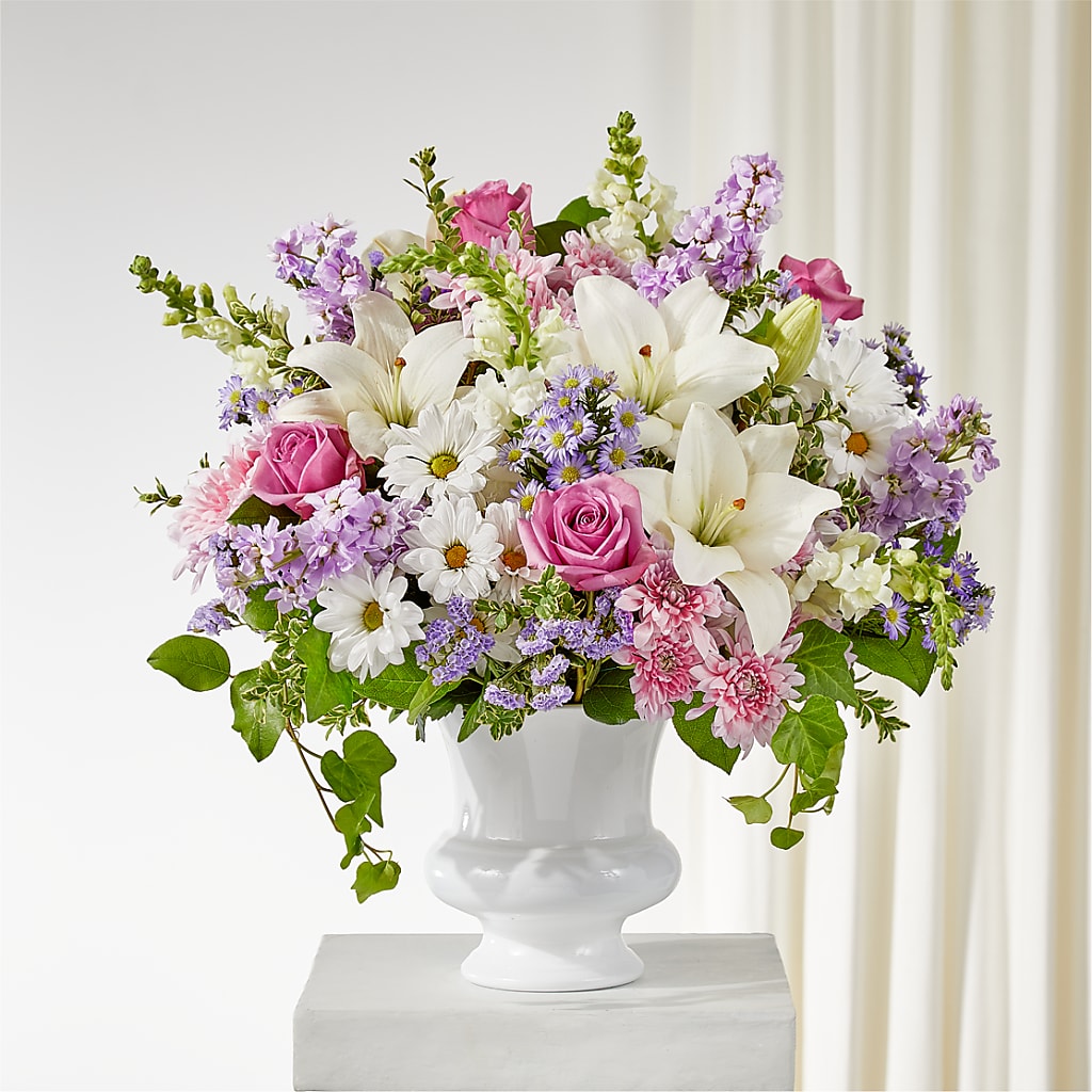 Remarkable Life Urn Arrangement – Harpers House Of Flowers, Goldsboro NC