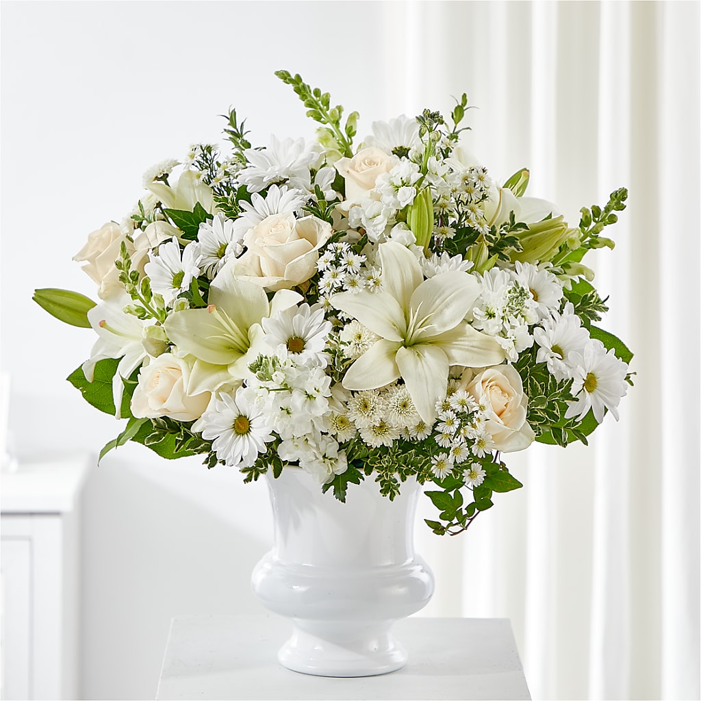 Uplifting Urn Arrangement – Harpers House Of Flowers, Goldsboro NC