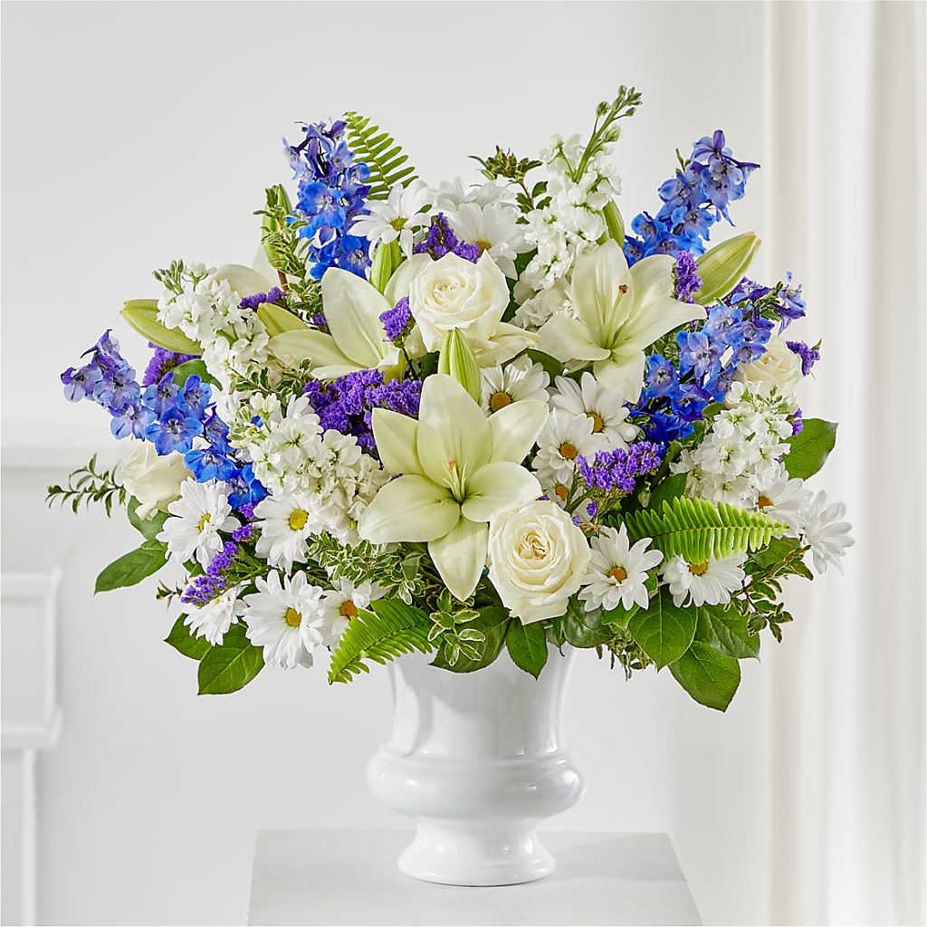 Expressions of Hope Urn Arrangement – Harpers House Of Flowers, Goldsboro NC