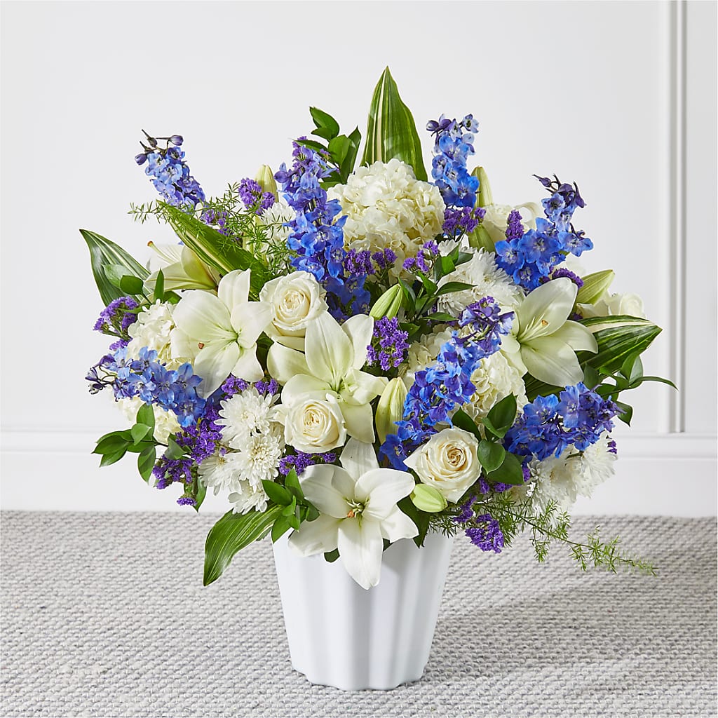 Take Comfort Floor Basket – Harpers House Of Flowers, Goldsboro NC