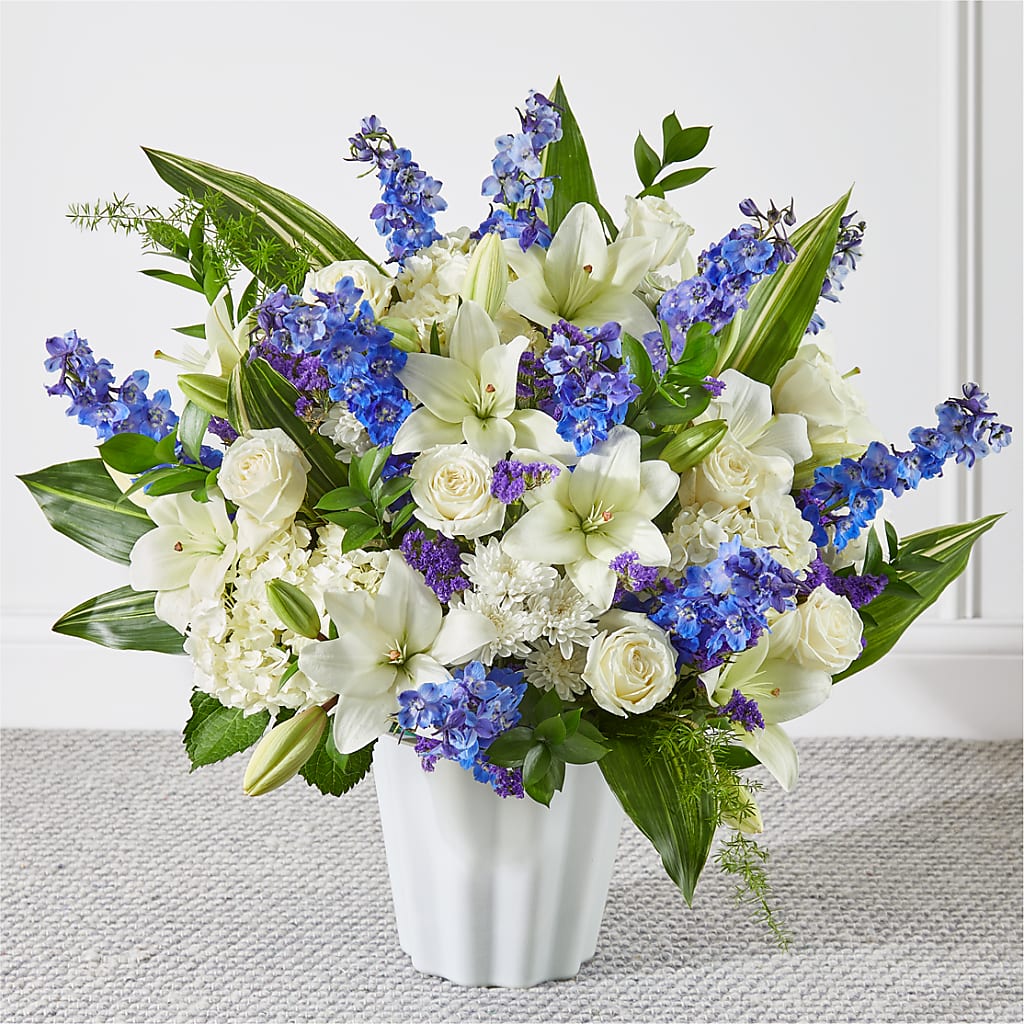 Take Comfort Floor Basket – Harpers House Of Flowers, Goldsboro NC