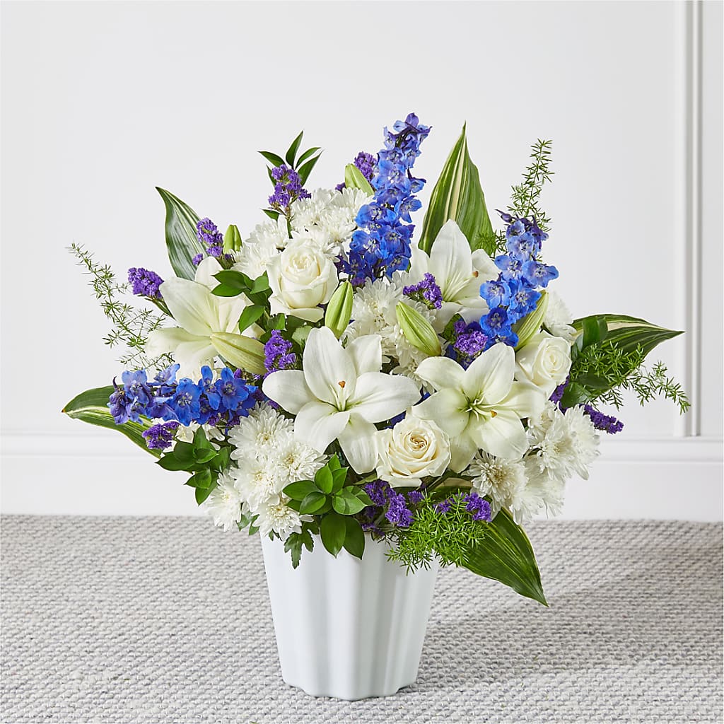 Take Comfort Floor Basket – Harpers House Of Flowers, Goldsboro NC