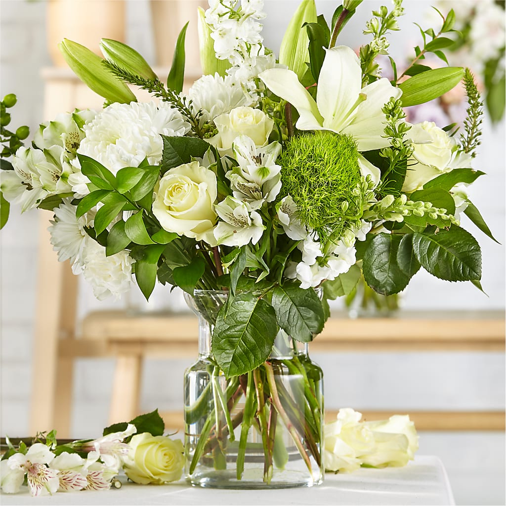 Classic Ivory – A Florist Original – Harpers House Of Flowers, Goldsboro NC