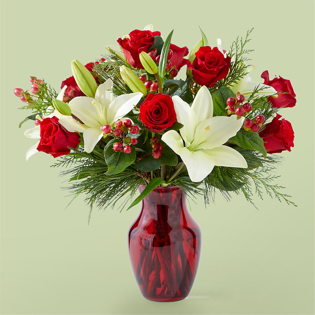 Evergreen Delight Bouquet – Harpers House Of Flowers, Goldsboro NC