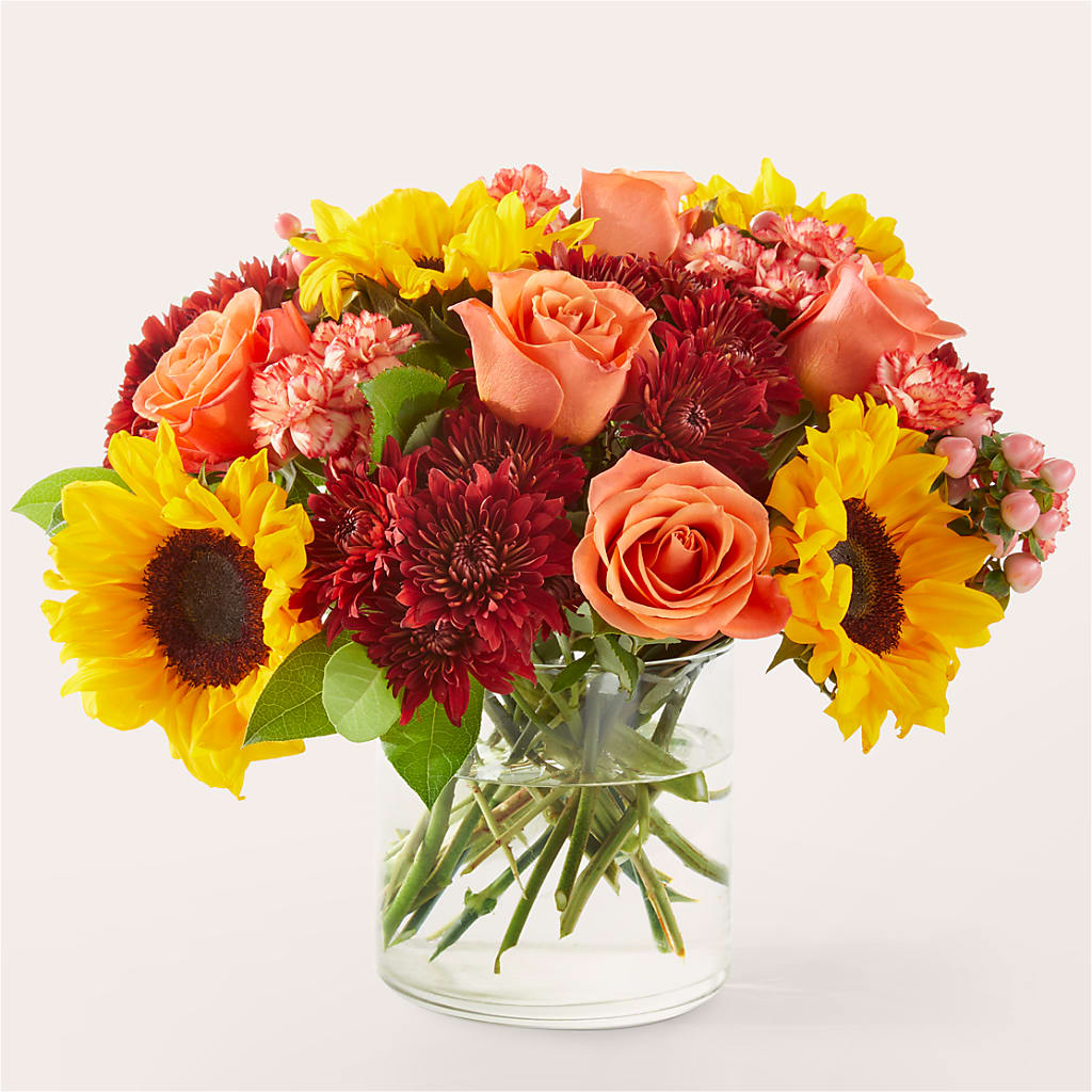 September Sunset Bouquet – Harpers House Of Flowers, Goldsboro NC
