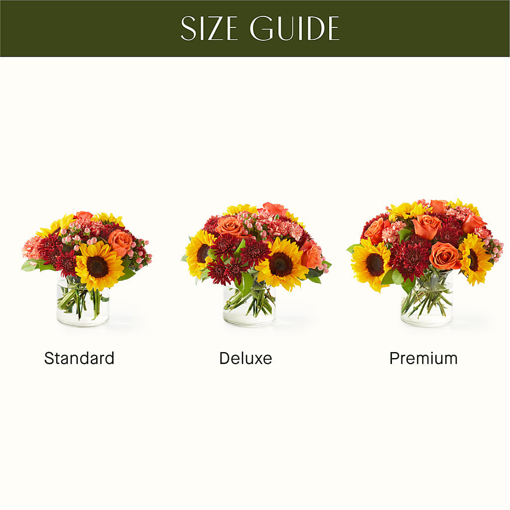September Sunset Bouquet – Harpers House Of Flowers, Goldsboro NC
