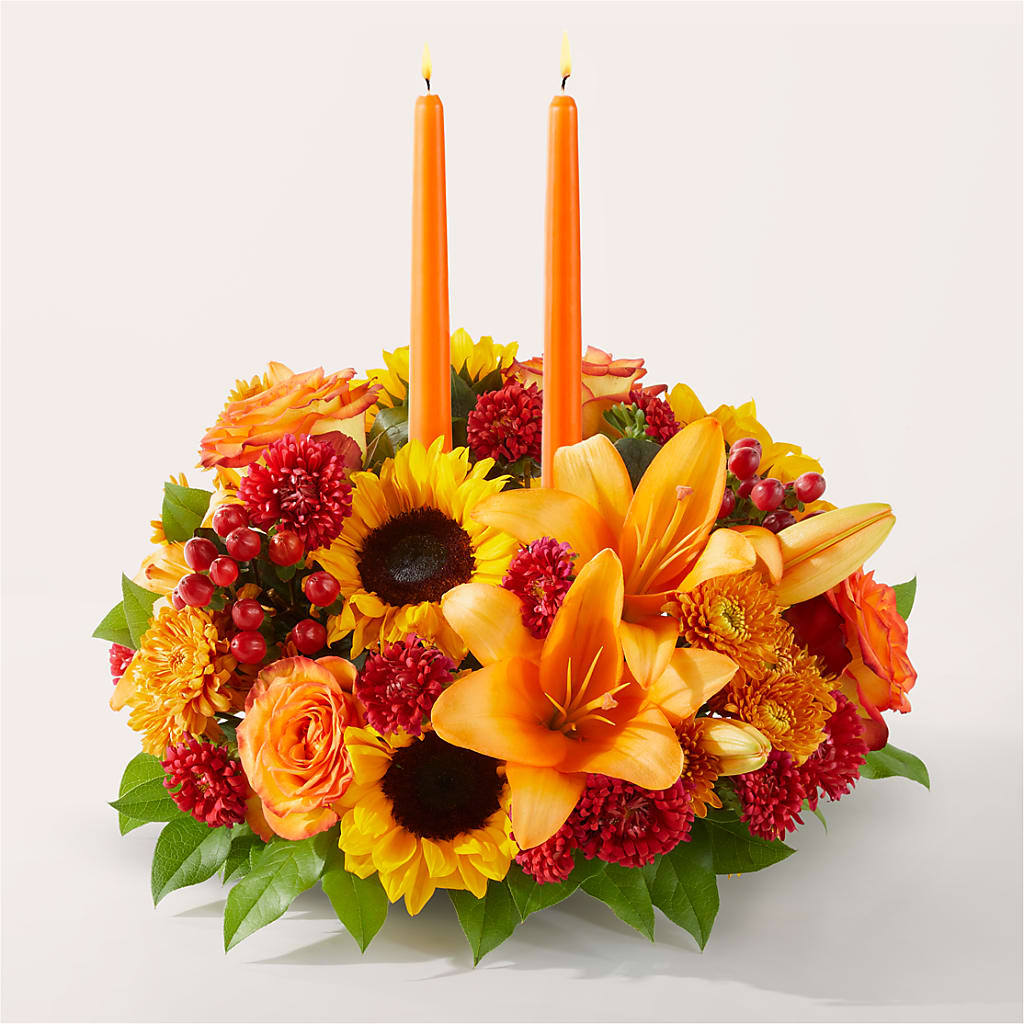 Grateful Centerpiece – Harpers House Of Flowers, Goldsboro NC
