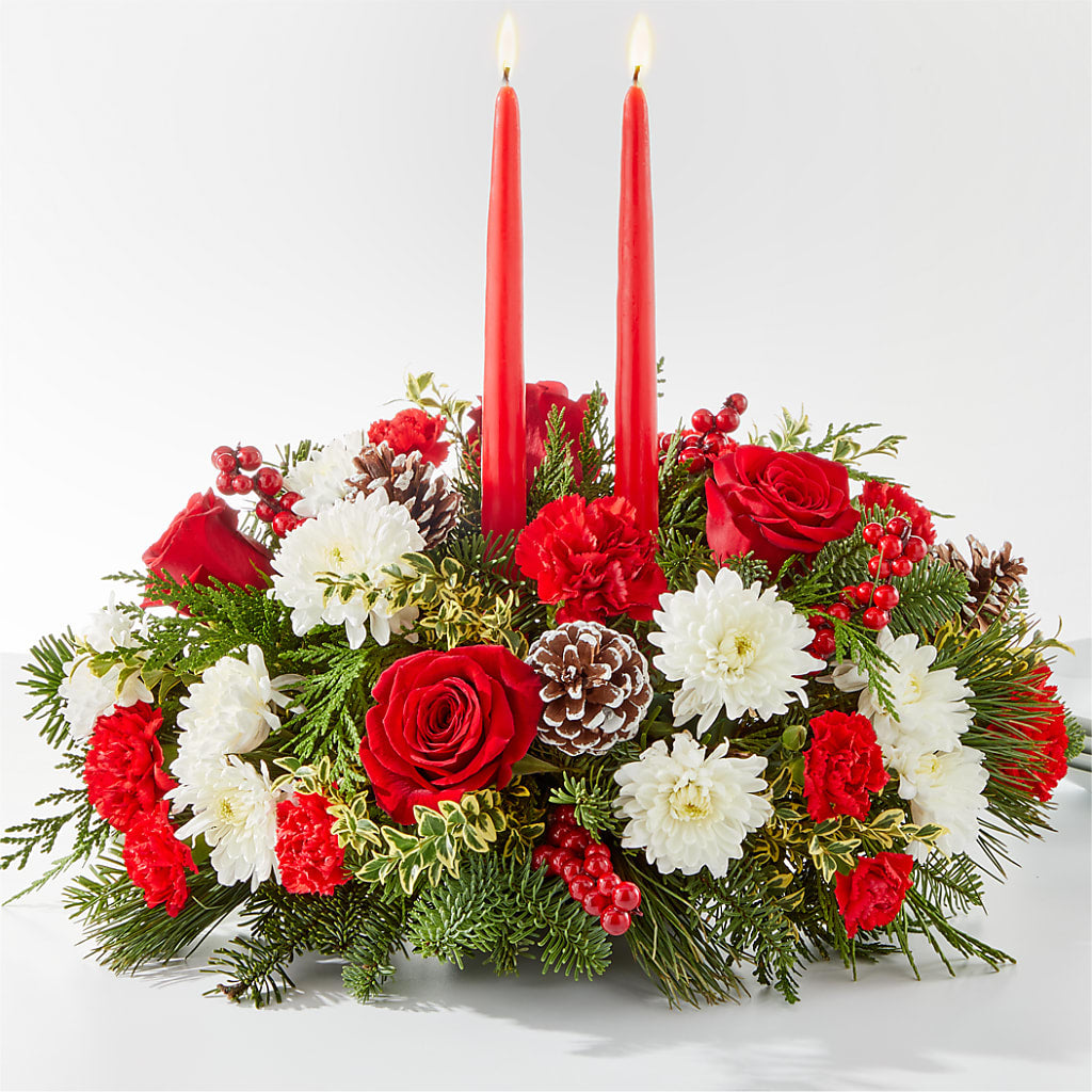 Holiday Soiree Centerpiece – Harpers House Of Flowers, Goldsboro NC