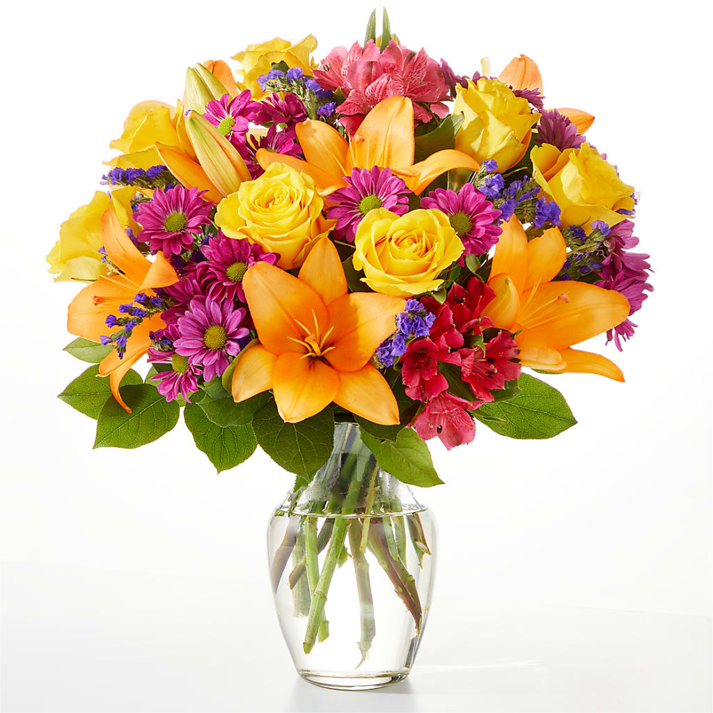 Colorful Visions Bouquet – Harpers House Of Flowers, Goldsboro NC